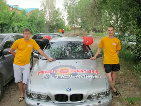 Машина «Автозвук & Тюнинг» на корпоративе